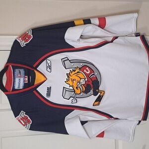 CHL Barrie Colts Reebok Hockey Jersey Size Small